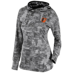 Baltimore Orioles Columbia Women's Omni-Wick Sunday Ball Pullover Hoodie - Black Hoodies