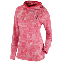 Los Angeles Angels Columbia Women's Omni-Wick Sunday Ball Pullover Hoodie - Red Hoodies
