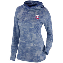 Minnesota Twins Columbia Women's Omni-Wick Sunday Ball Pullover Hoodie - Navy Hoodies