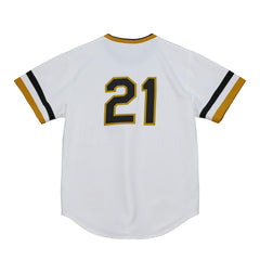 Roberto Clemente Pittsburgh Pirates Mitchell & Ness Cooperstown Collection Authentic Jersey - White Jerseys