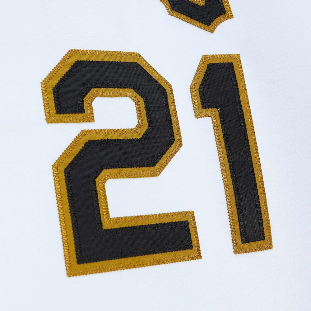 Roberto Clemente Pittsburgh Pirates Mitchell & Ness Cooperstown Collection Authentic Jersey - White Jerseys