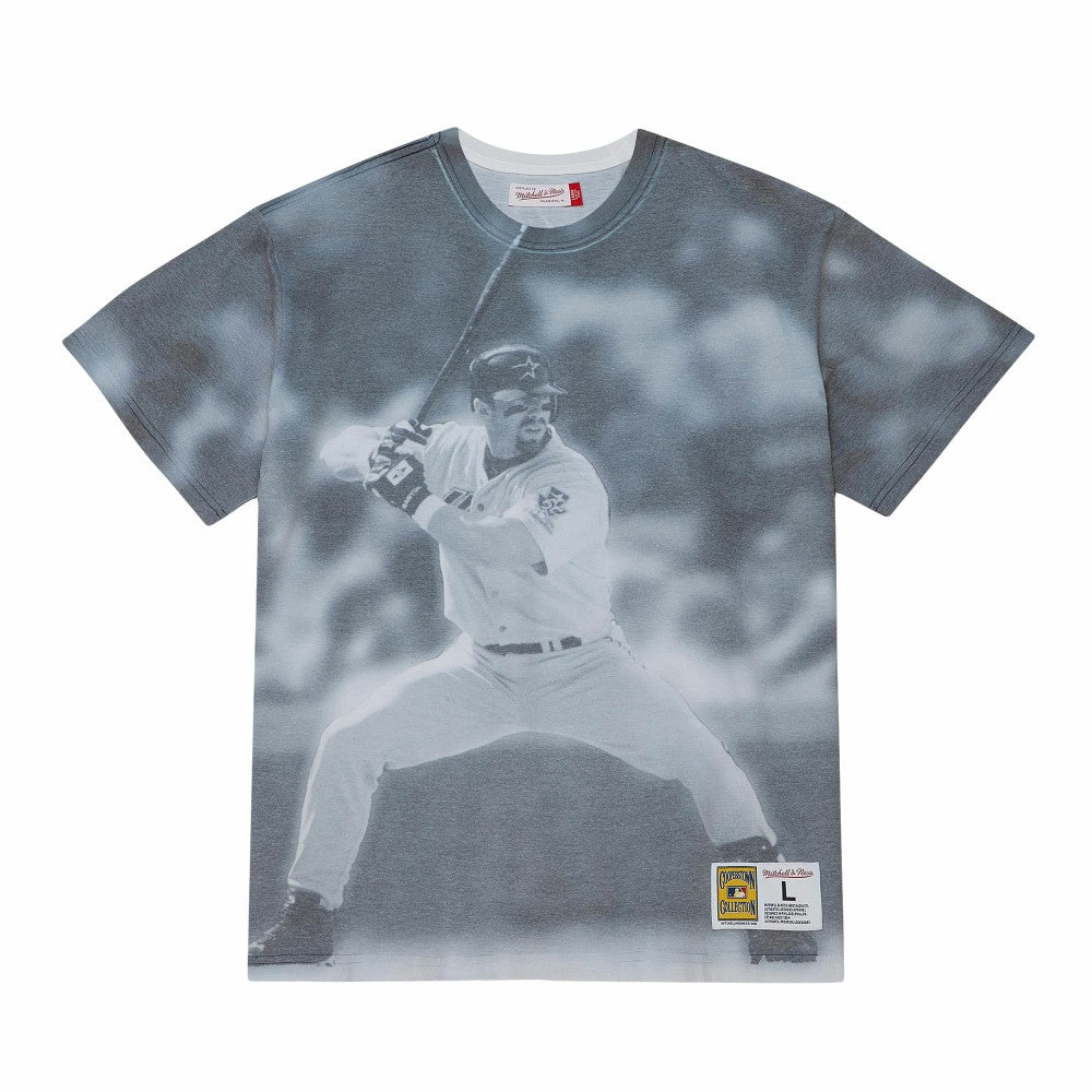 Jeff Bagwell Houston Astros Mitchell & Ness Cooperstown Collection Highlight Sublimated Player Graphic T-Shirt T-shirts