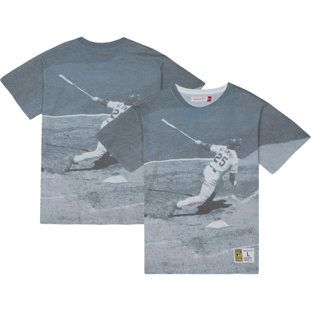 Mark McGwire St. Louis Cardinals Mitchell & Ness Cooperstown Collection Highlight Sublimated Player Graphic T-Shirt T-shirts