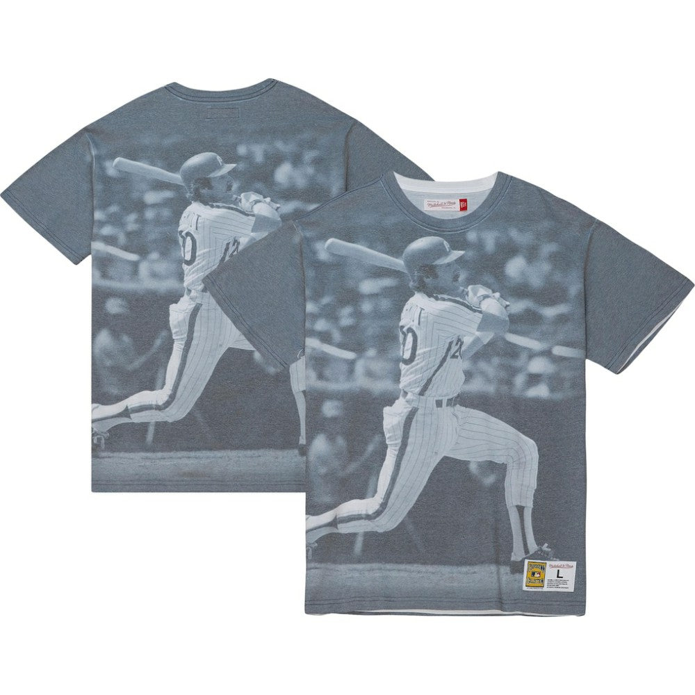 Mike Schmidt Philadelphia Phillies Mitchell & Ness Cooperstown Collection Highlight Sublimated Player Graphic T-Shirt T-shirts