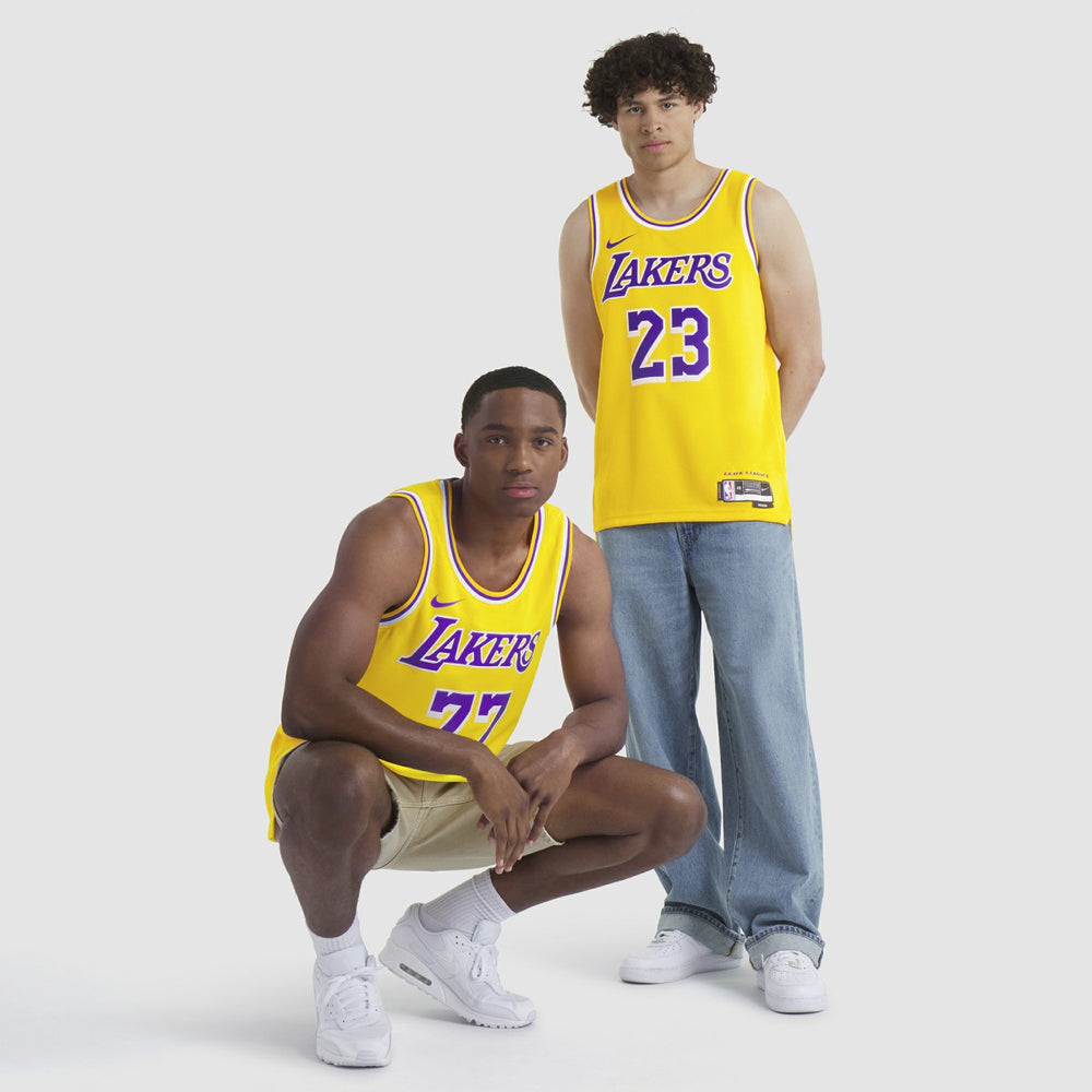 LeBron James Los Angeles Lakers Unisex Swingman Jersey Icon Edition Gold - Nike