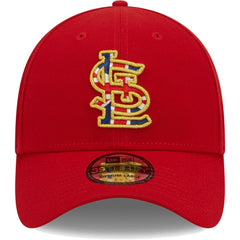 St. Louis Cardinals New Era 2023 MLB World Tour: London Series Flag Fill 39THIRTY Flex Hat - Red Hats