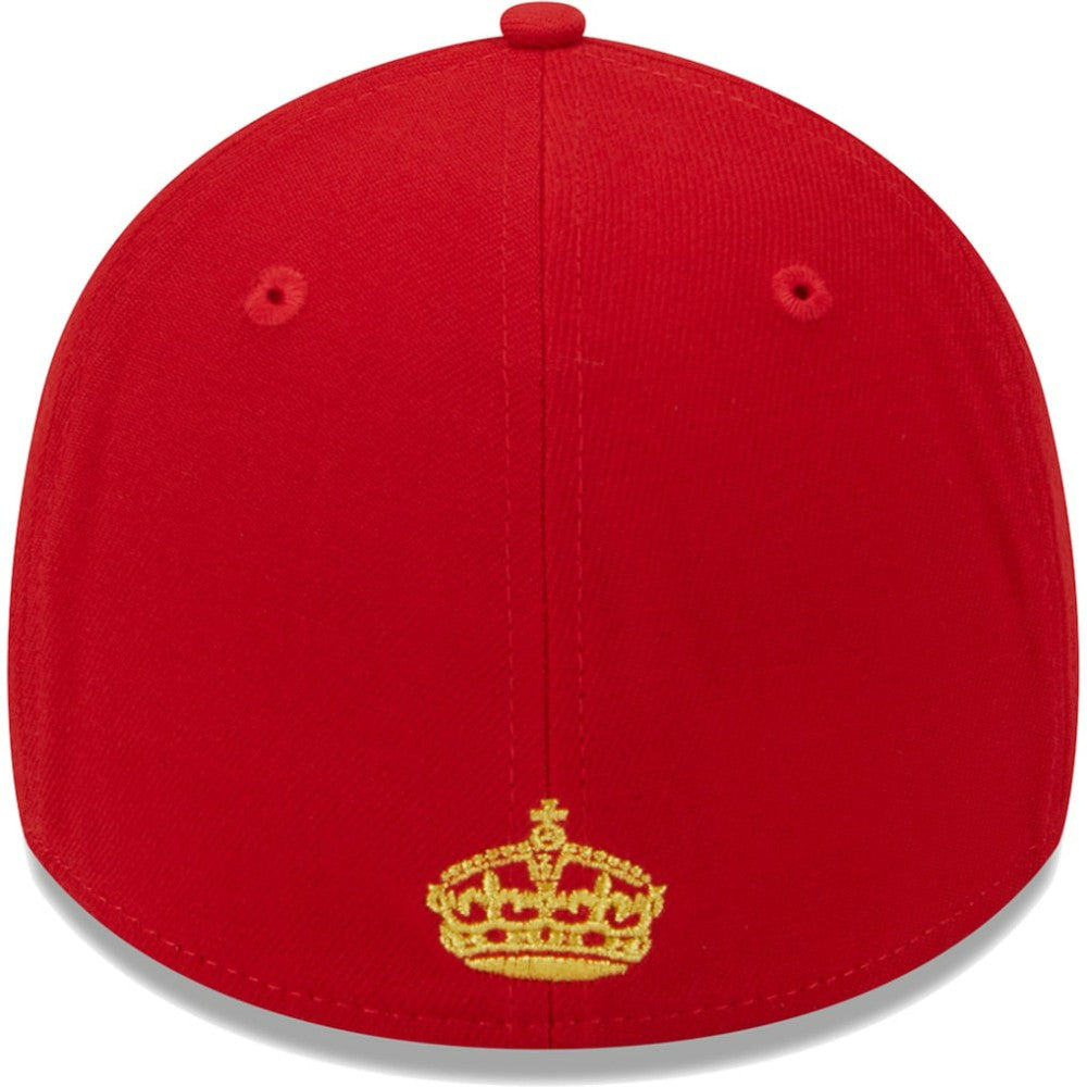 St. Louis Cardinals New Era 2023 MLB World Tour: London Series Flag Fill 39THIRTY Flex Hat - Red Hats