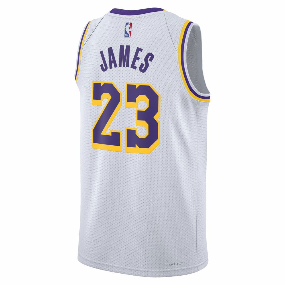 LeBron James Los Angeles Lakers Unisex Swingman Jersey Association Edition White - Nike