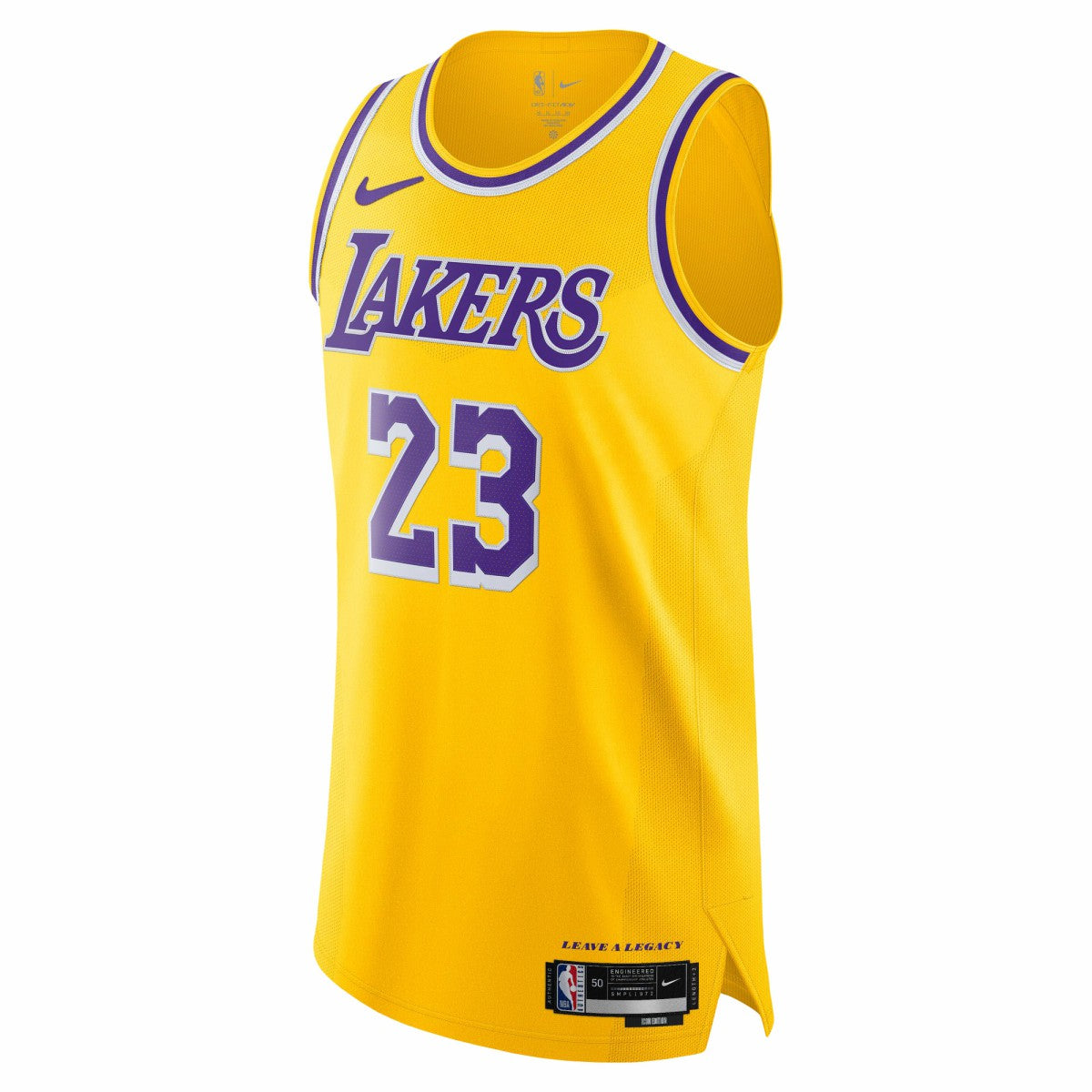 LeBron James Los Angeles Lakers Authentic Jersey Icon Edition Gold - Nike