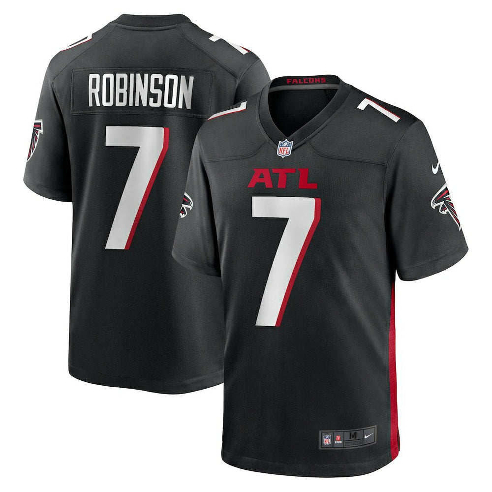 Bijan Robinson Atlanta Falcons Game Jersey - Black Jerseys