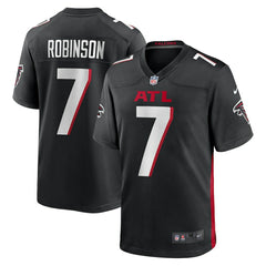 Bijan Robinson Atlanta Falcons Game Jersey - Black Jerseys