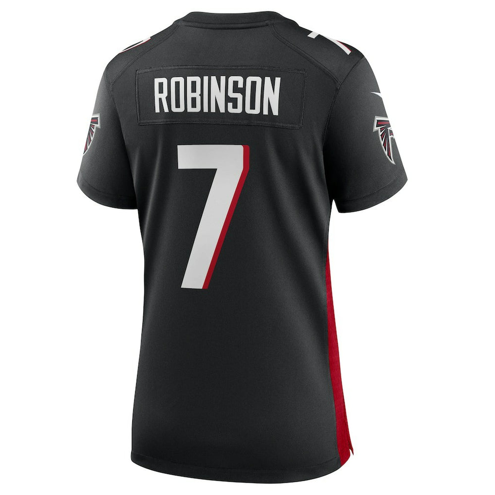 Bijan Robinson Atlanta Falcons Women's Player Jersey - Black Jerseys