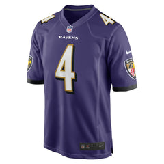 Zay Flowers Baltimore Ravens Game Jersey - Purple Jerseys