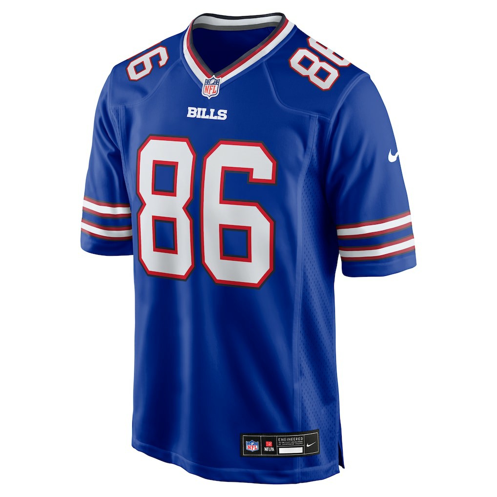 Dalton Kincaid Buffalo Bills Game Jersey - Royal Jerseys