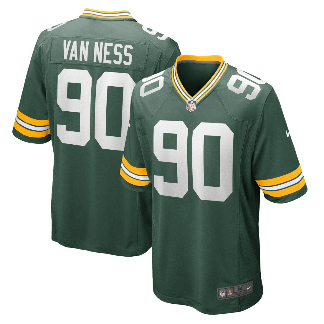 Lukas Van Ness Green Bay Packers Game Jersey - Green Jerseys