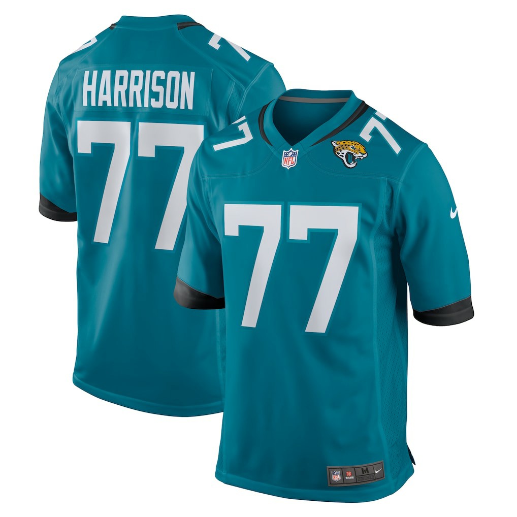 Anton Harrison Jacksonville Jaguars Game Jersey - Teal Jerseys