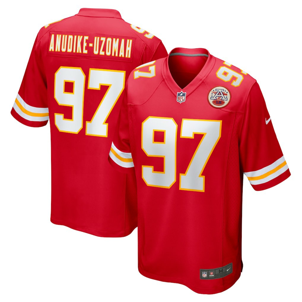 Felix Anudike-Uzomah Kansas City Chiefs Game Jersey - Red Jerseys