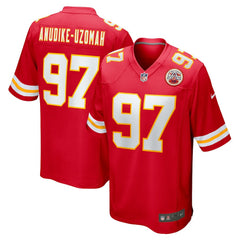 Felix Anudike-Uzomah Kansas City Chiefs Game Jersey - Red Jerseys