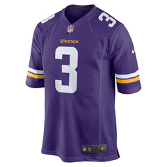 Jordan Addison Minnesota Vikings Game Jersey - Purple Jerseys