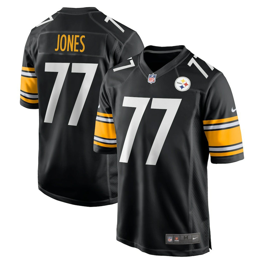 Broderick Jones Pittsburgh Steelers Game Jersey - Black Jerseys
