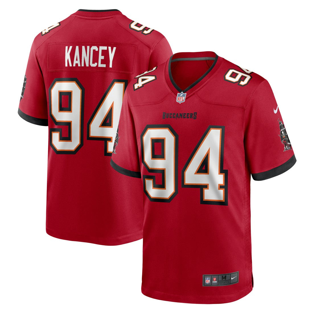 Calijah Kancey Tampa Bay Buccaneers Game Jersey - Red Jerseys