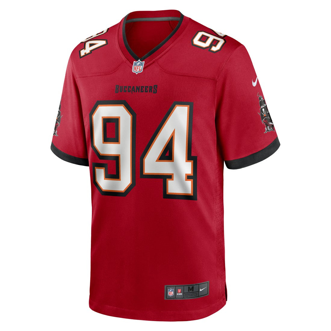 Calijah Kancey Tampa Bay Buccaneers Game Jersey - Red Jerseys