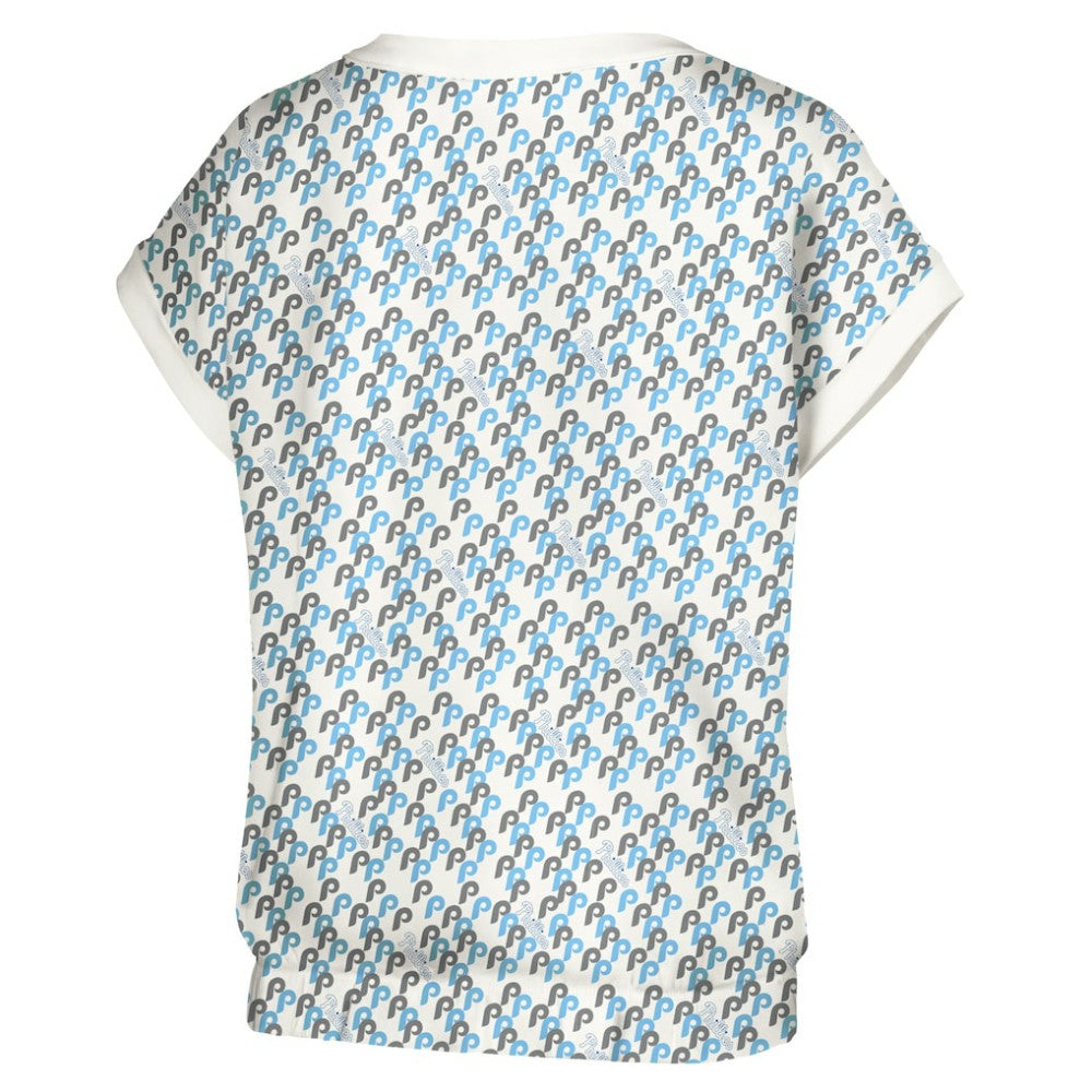 Philadelphia Phillies Lusso Women's Madge Dolman Tri-Blend T-Shirt - White T-shirts