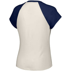 Boston Red Sox Lusso Women's Nikki Raglan T-Shirt - White T-shirts