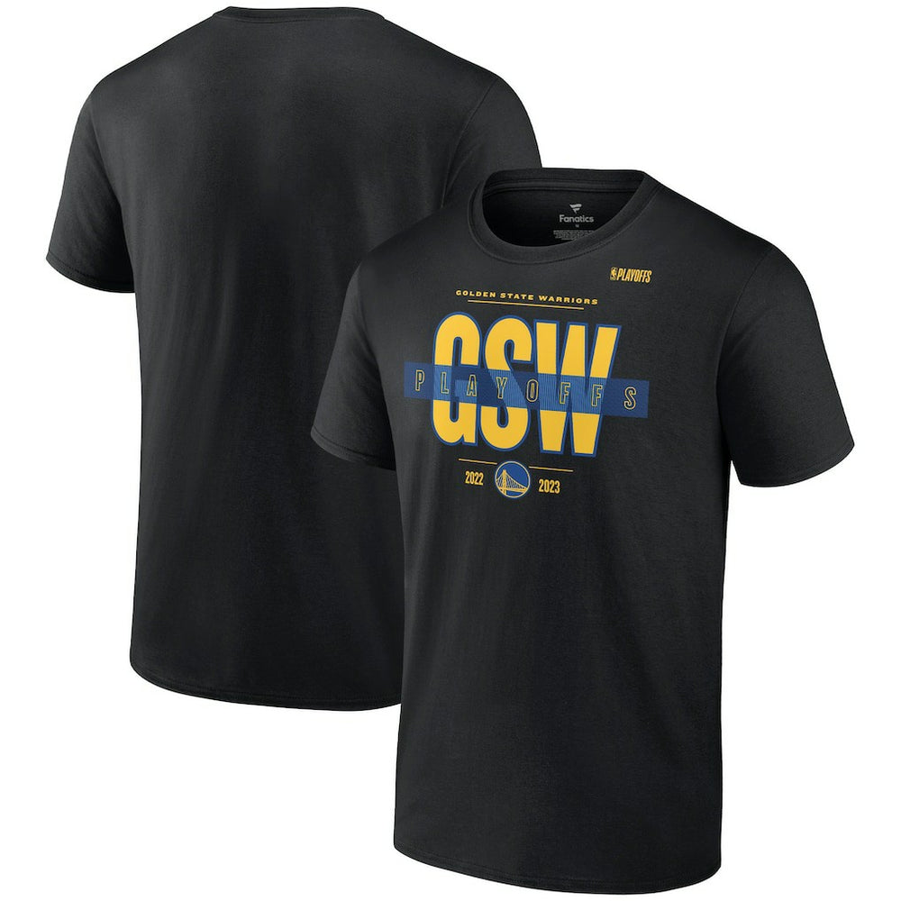 Golden State Warriors 2023 NBA Playoffs Jump Ball T-Shirt Black - Fanatics