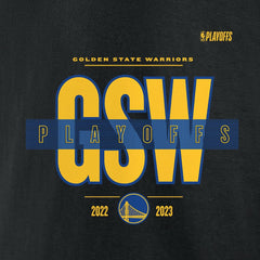 Golden State Warriors 2023 NBA Playoffs Jump Ball T-Shirt Black - Fanatics