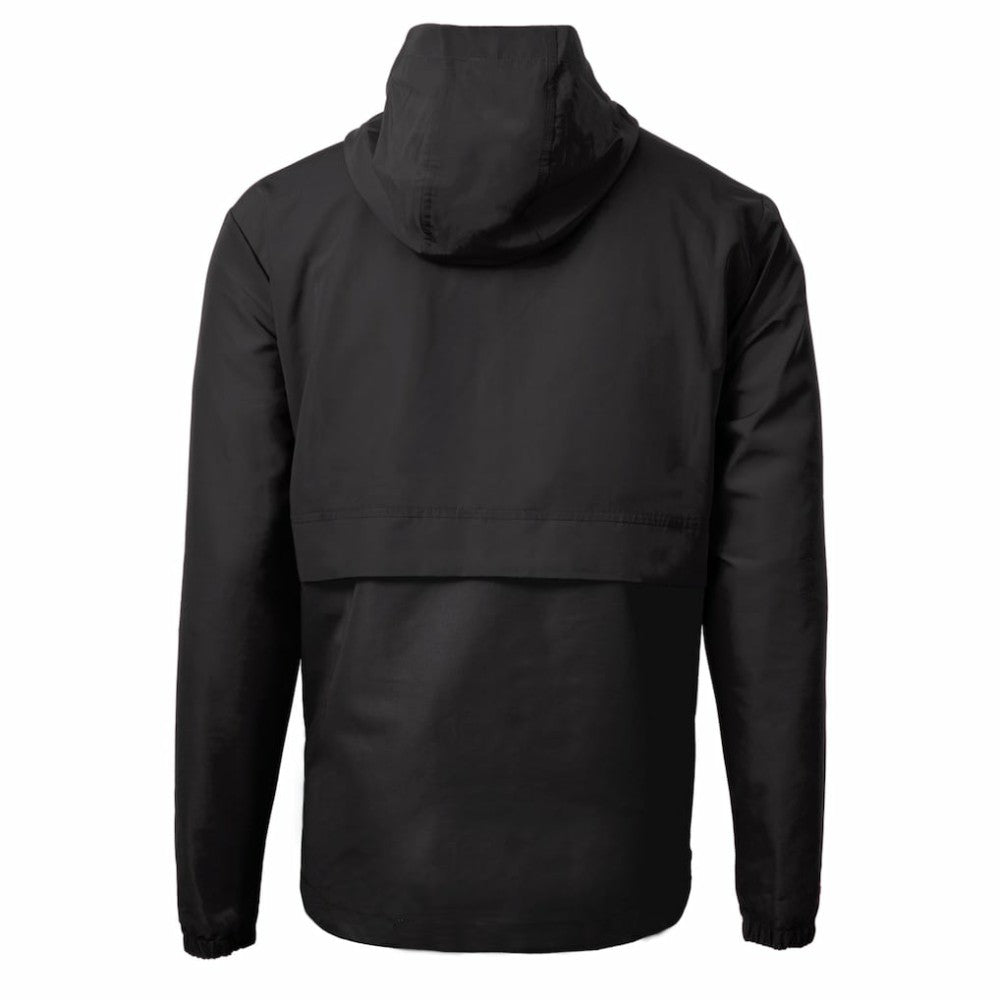 Athletics Cutter & Buck Charter Eco Recycled Half-Zip Anorak Jacket - Black Jackets