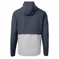 Seattle Mariners Cutter & Buck Charter Eco Recycled Half-Zip Anorak Jacket - Navy/Gray Jackets