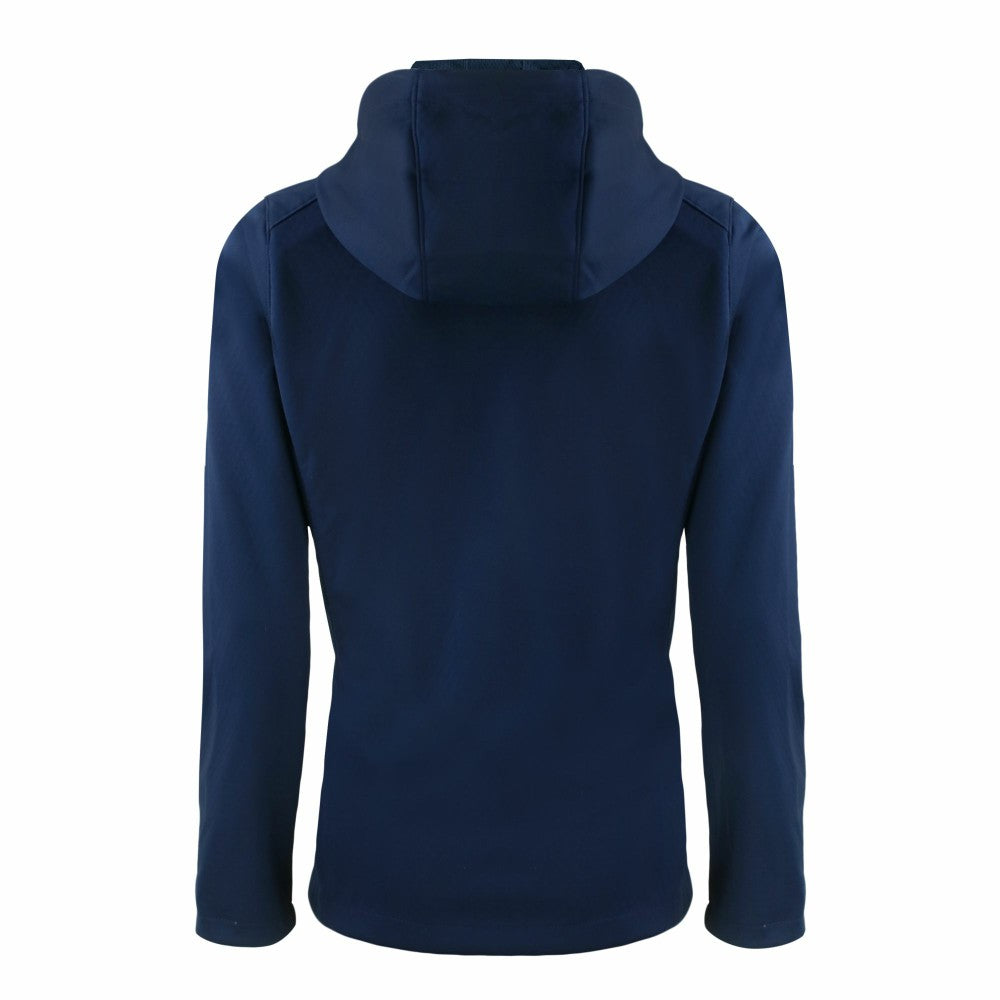 Cleveland Guardians Cutter & Buck Women's Evoke Eco Softshell Recycled Full-Zip Jacket - Navy Jackets