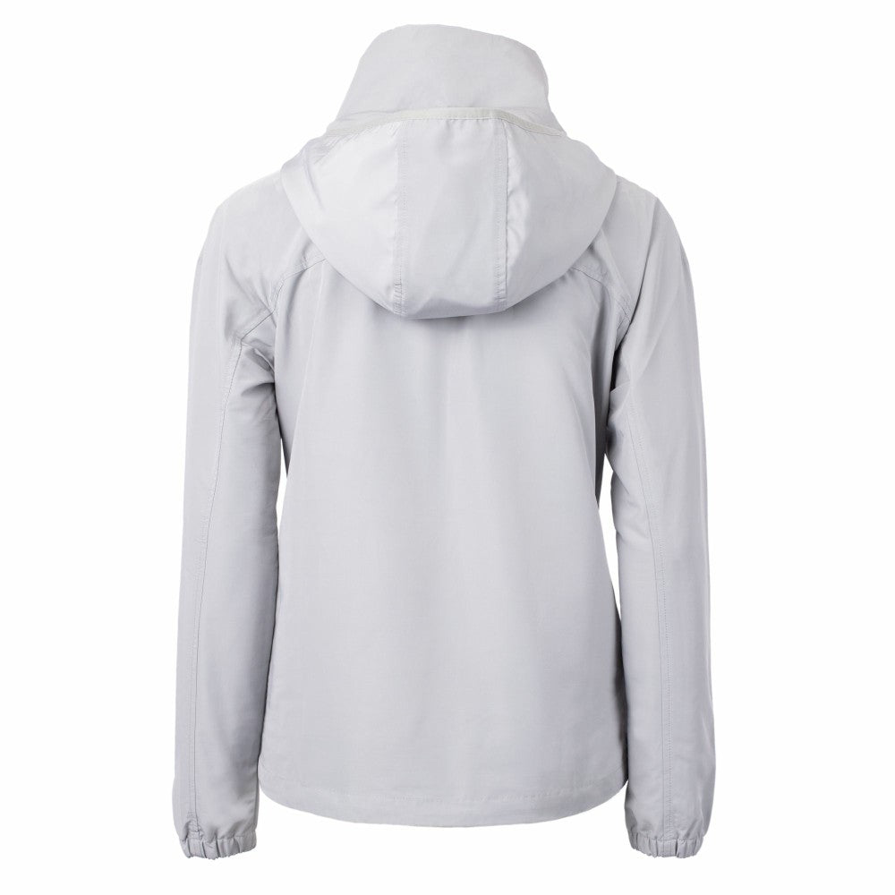 Kansas City Royals Cutter & Buck Women's Charter Eco Recycled Full-Zip Jacket - Gray Jackets