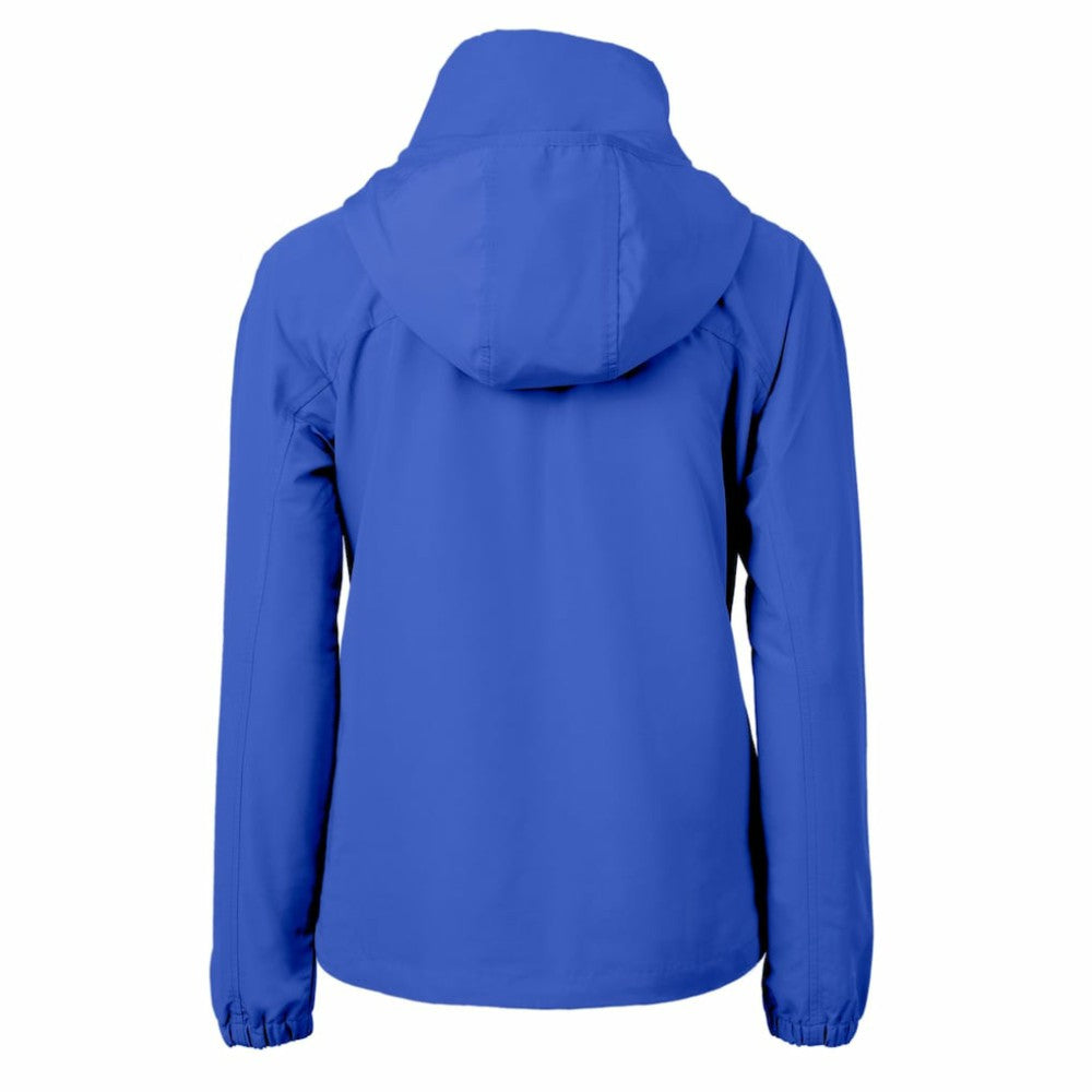 Los Angeles Dodgers Cutter & Buck Women's Charter Eco Recycled Full-Zip Jacket - Blue Jackets