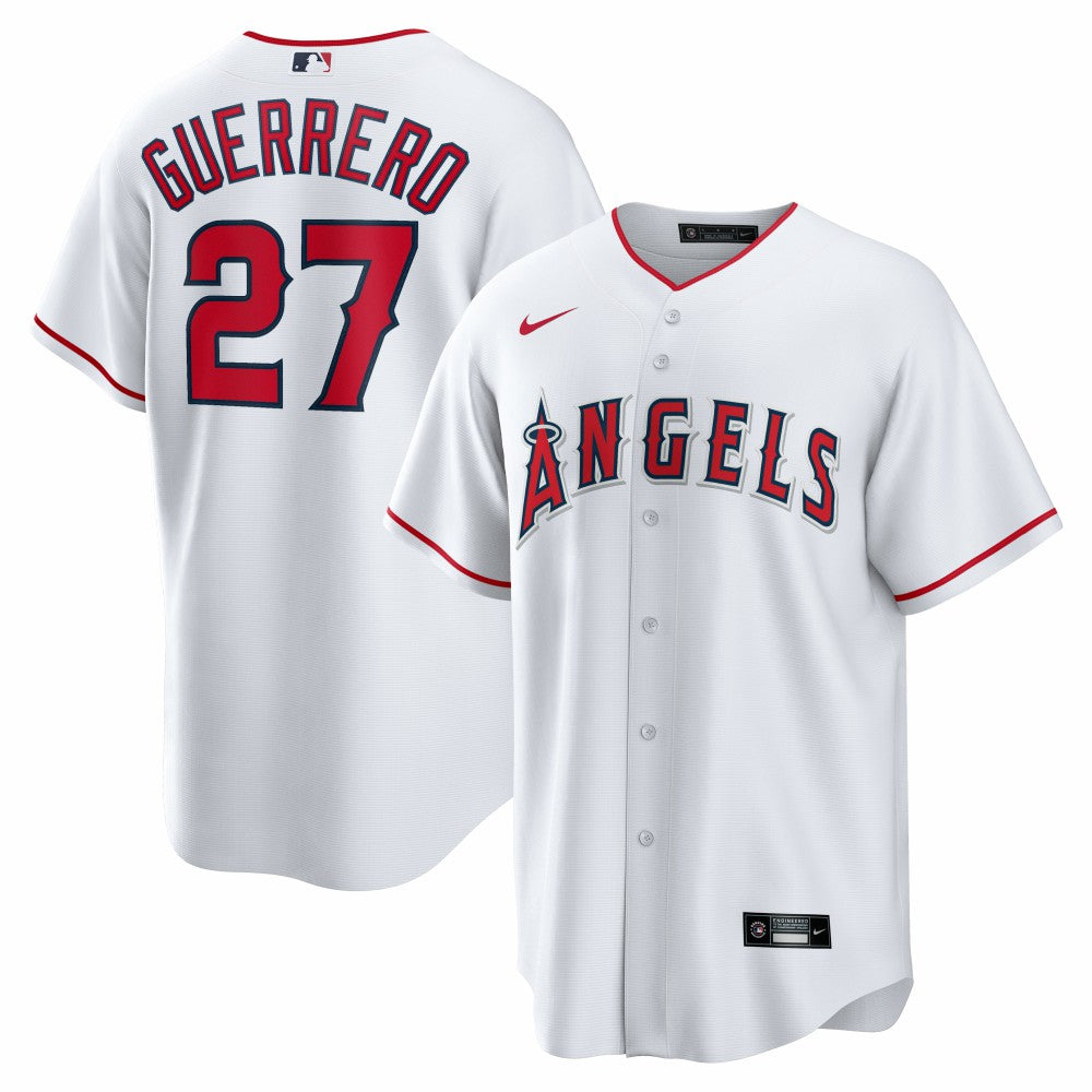Vladimir Guerrero Los Angeles Angels Nike Home Retired Player Replica Jersey - White Jerseys