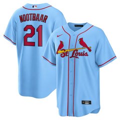 Lars Nootbaar St. Louis Cardinals Nike Alternate Replica Jersey - Light Blue Jerseys