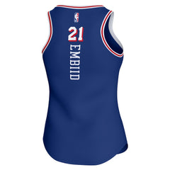 Joel Embiid Philadelphia 76ers Women's Fast Break Player Jersey Icon Edition Royal - Fanatics