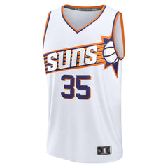 Kevin Durant Phoenix Suns Fast Break Replica Jersey Association Edition White - Fanatics