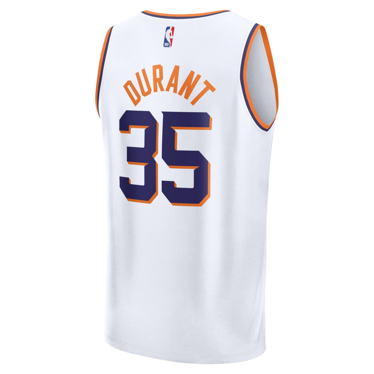 Kevin Durant Phoenix Suns Fast Break Replica Jersey Association Edition White - Fanatics