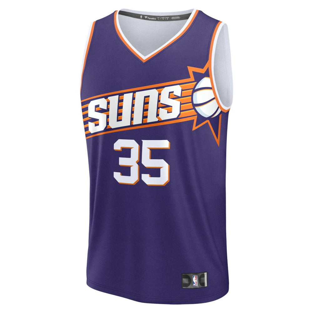 Kevin Durant Phoenix Suns Fast Break Replica Jersey Icon Edition Purple - Fanatics