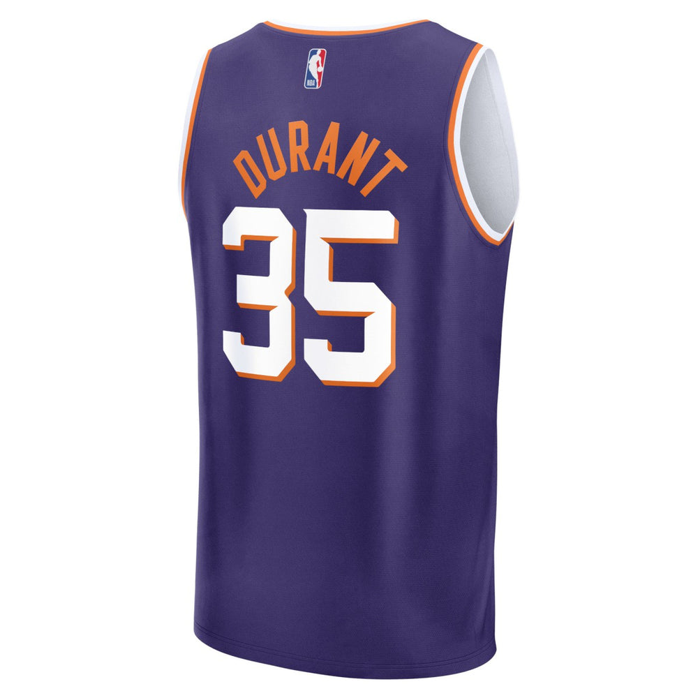 Kevin Durant Phoenix Suns Fast Break Replica Jersey Icon Edition Purple - Fanatics