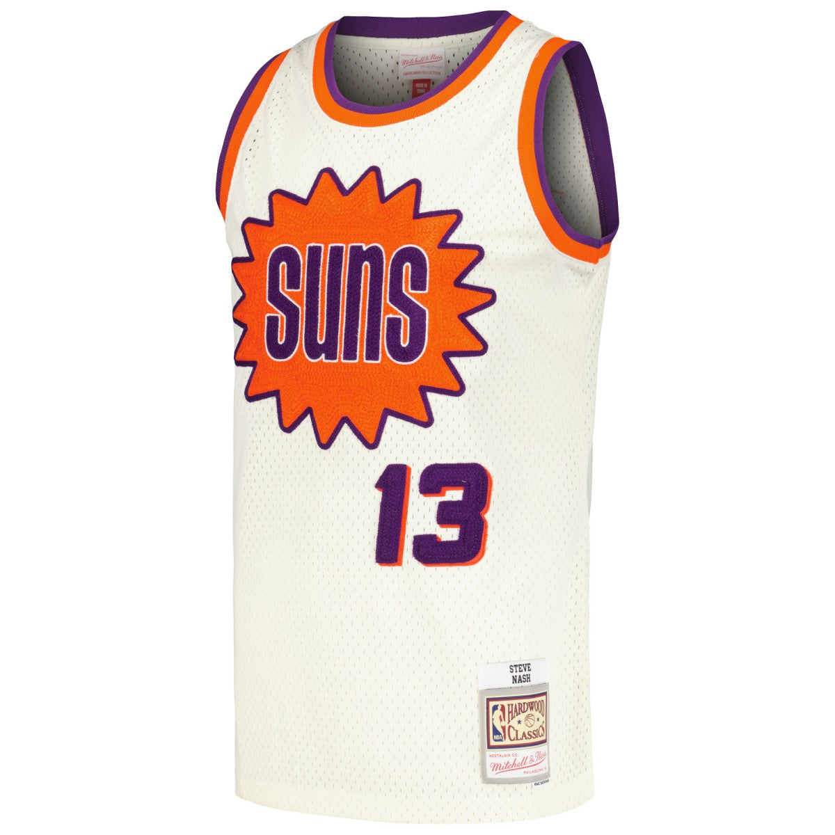 Steve Nash Phoenix Suns Chainstitch Swingman Jersey Cream - Mitchell & Ness outlet