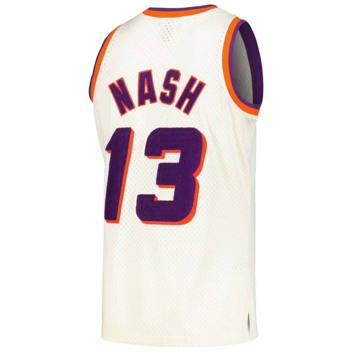 Steve Nash Phoenix Suns Chainstitch Swingman Jersey Cream - Mitchell & Ness outlet