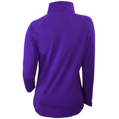 Charlotte Hornets Women's Omni-Wick Outward Nine Quarter-Zip Pullover Top Purple - Columbia outlet