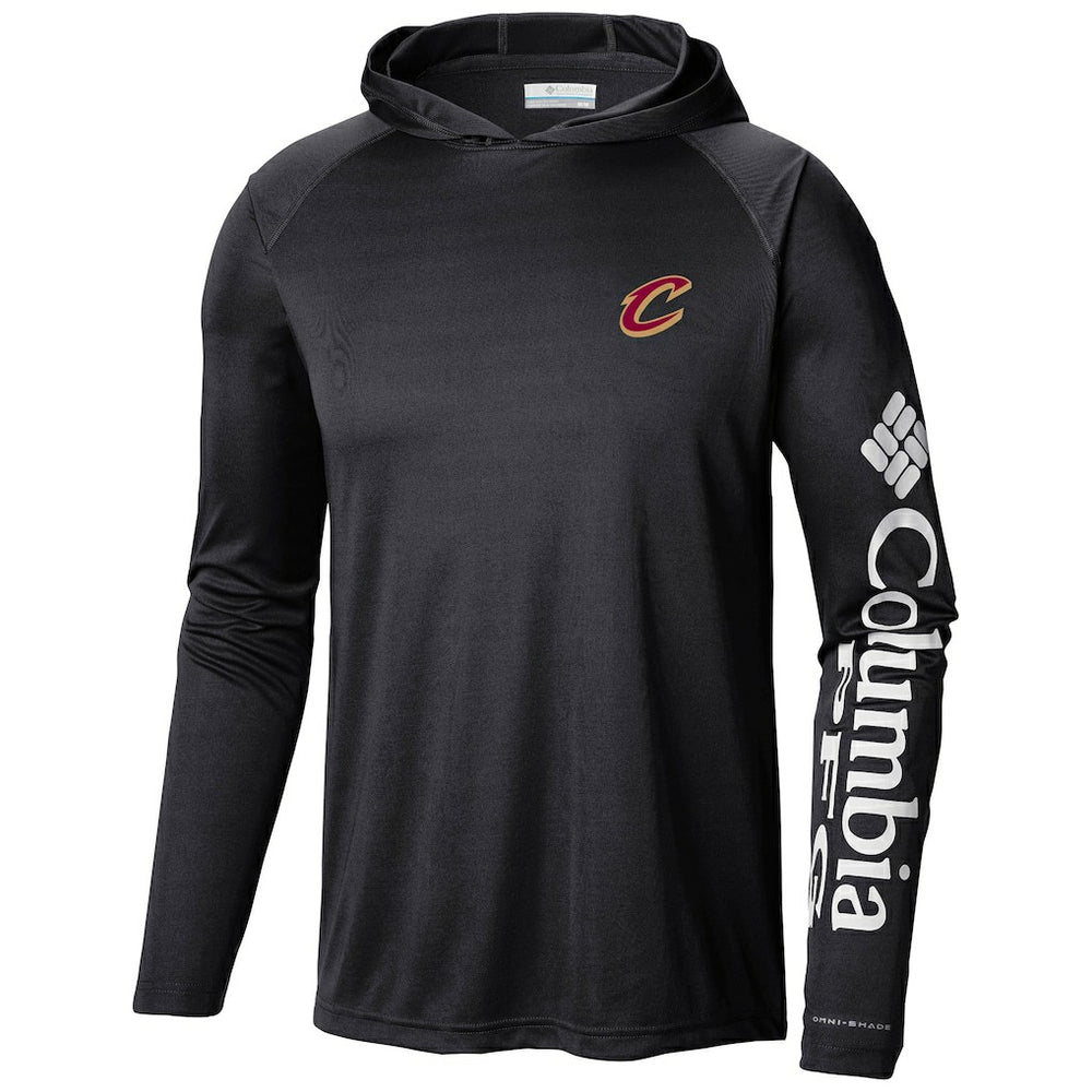 Cleveland Cavaliers Terminal Tackle Long Sleeve Hoodie T-Shirt Black - Columbia
