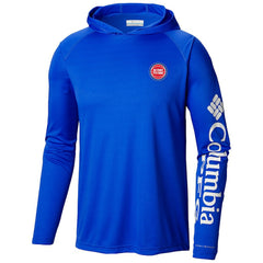 Detroit Pistons Terminal Tackle Long Sleeve Hoodie T-Shirt Blue - Columbia outlet