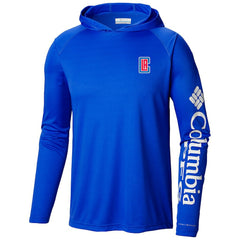 LA Clippers Terminal Tackle Long Sleeve Hoodie T-Shirt Blue - Columbia