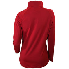 Houston Rockets Women's Omni-Wick Outward Nine Quarter-Zip Pullover Top Red - Columbia