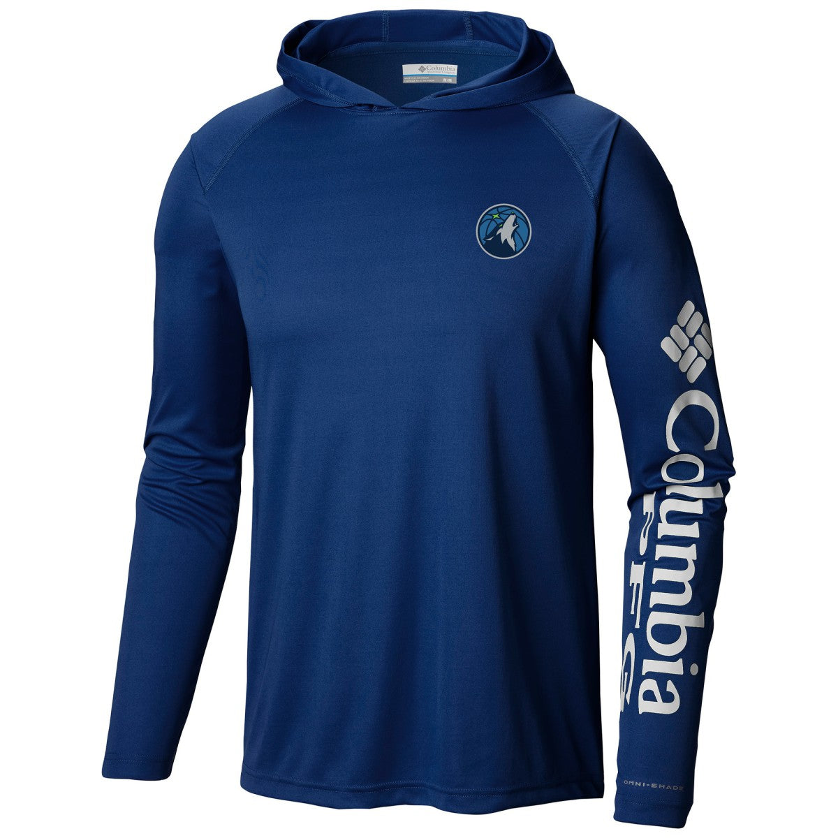 Minnesota Timberwolves Terminal Tackle Long Sleeve Hoodie T-Shirt Navy - Columbia outlet